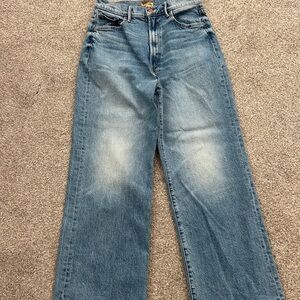 MOTHER Maven Ankle Fray Jeans